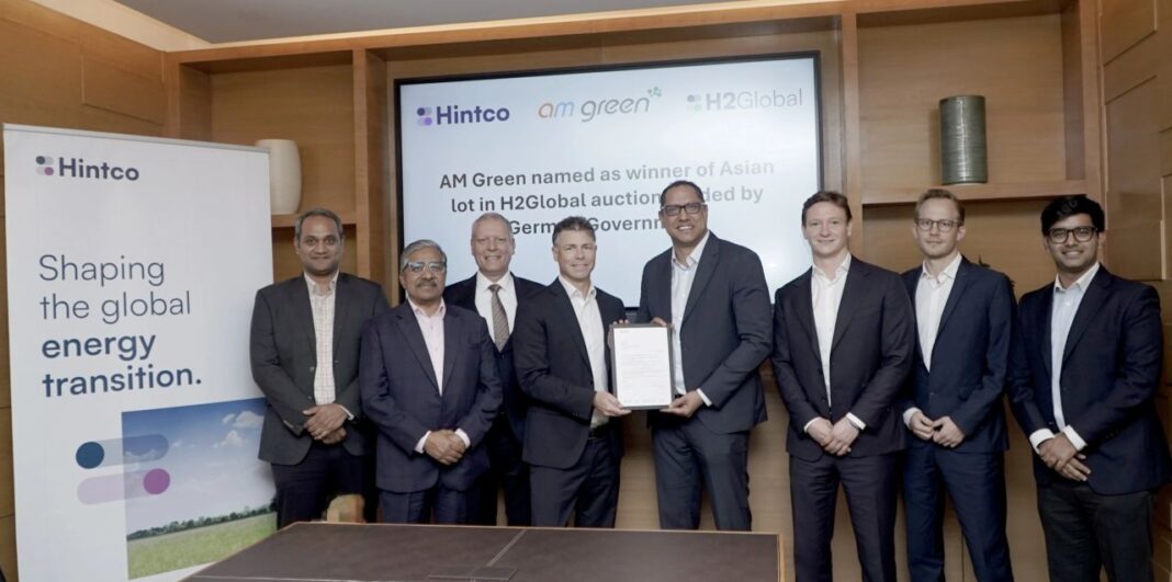 Renewable ammonia production facility with electrolysers and port infrastructure in India