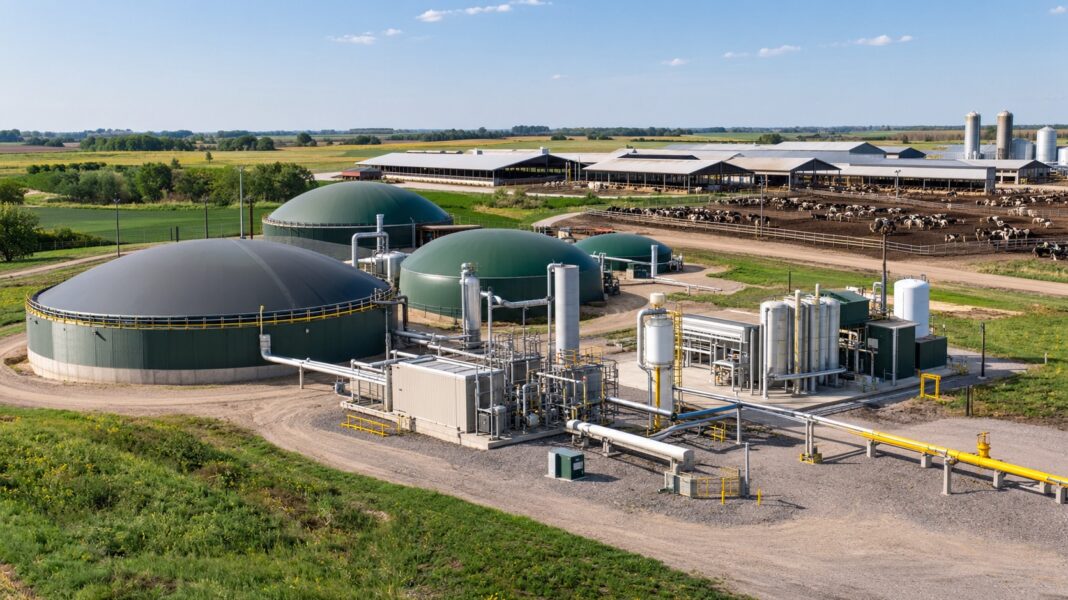 Dairy anaerobic digesters producing renewable natural gas in South Dakota