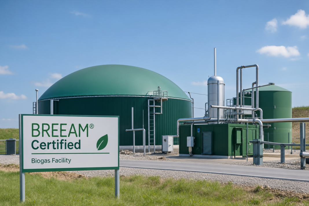 BREEAM-Certified Biogas Plant