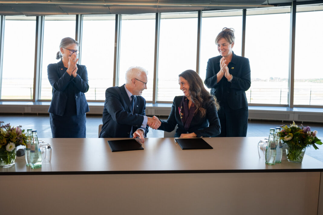 Power-to-Liquid eSAF production facility representing Arcadia eFuels Project Endor in Denmark